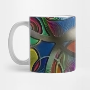 Modern art abstract Mug